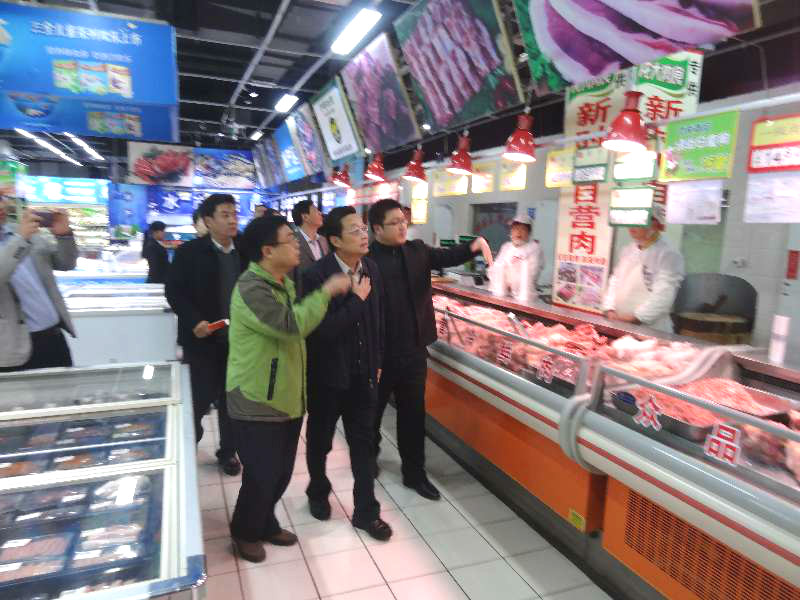 省食安办副主任省食药局副局长到宝龙新时代商厦验收工作